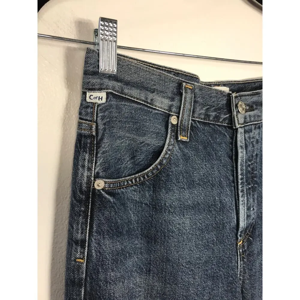 Citizens of Humanity CoH Annina Wide Leg Jeans Premium Vintage 23 Dark Wash EUC - Picture 3 of 14